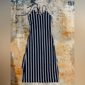 Stripped spaghetti strapped sun dress